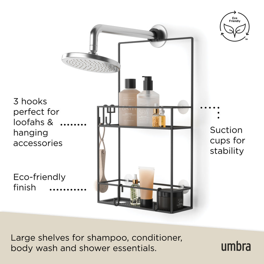 Shower Caddy | color: Black