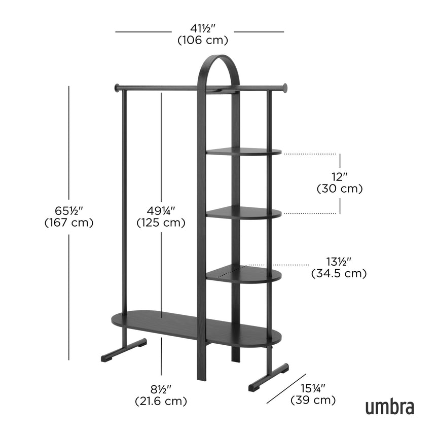 Garment Racks | color: Black