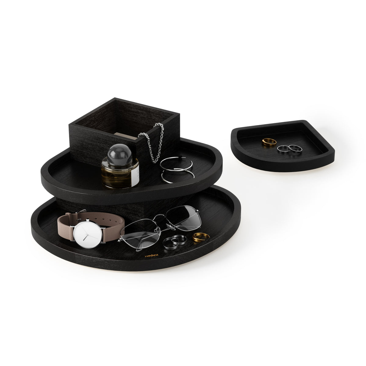 Jewelry Boxes | color: Black Wood