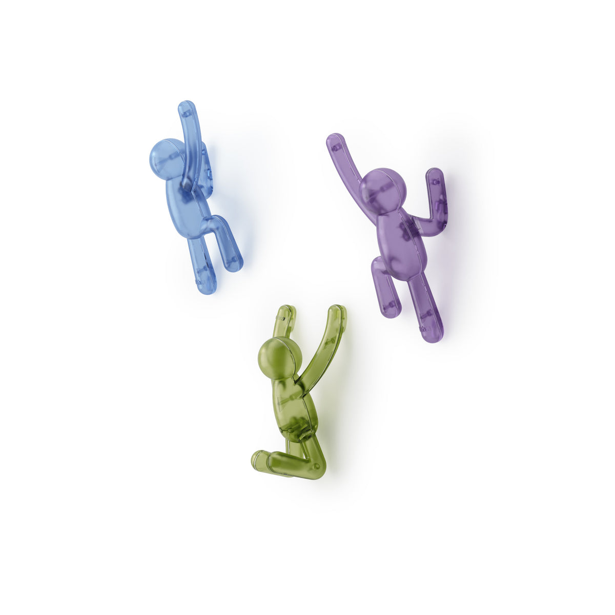 Crochets muraux Pinpoint, ensemble de 3
