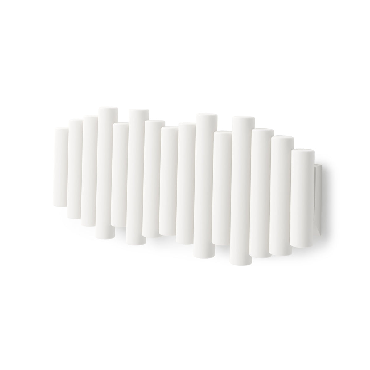 Wall Hooks | color: White | size: 5-Hook
