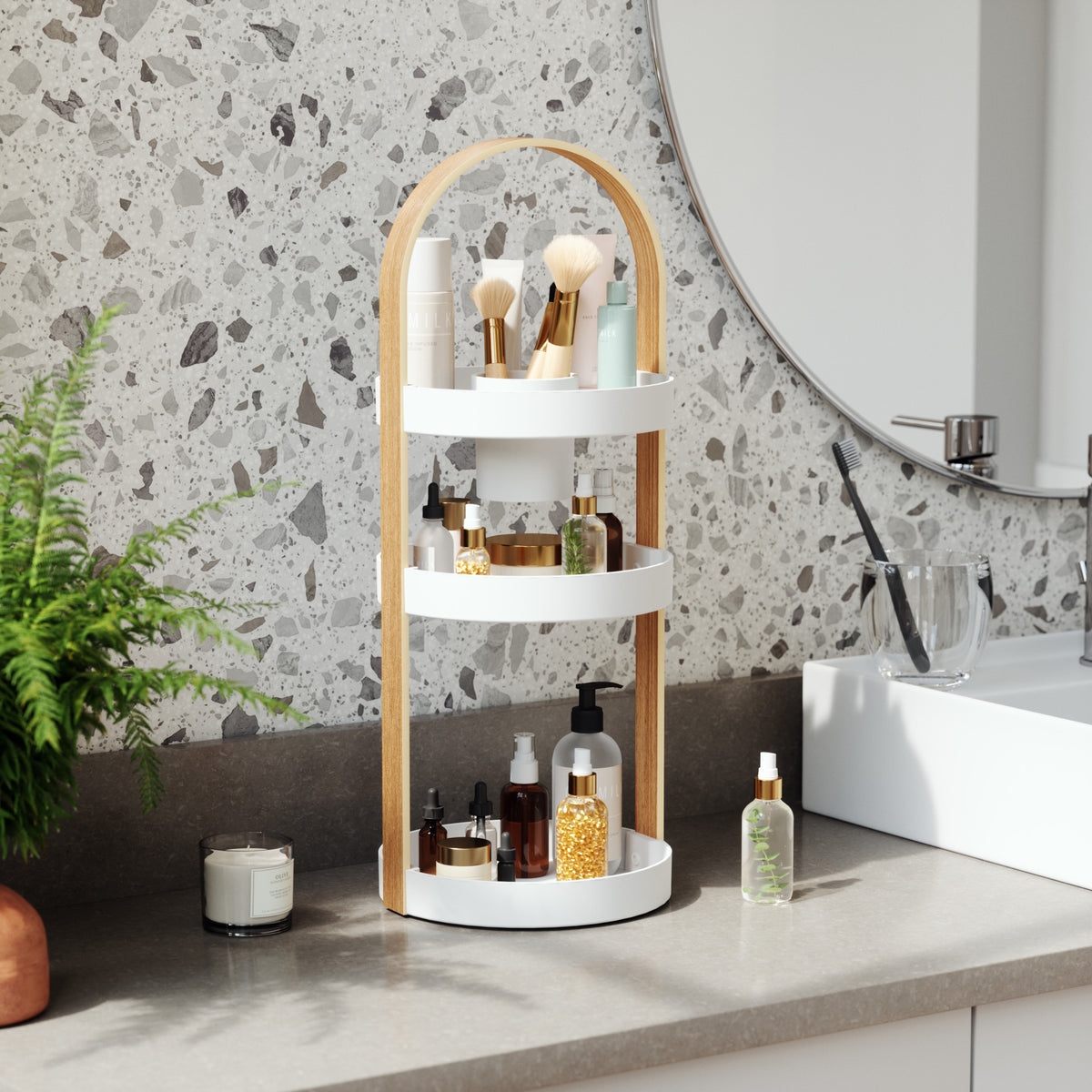 BELLWOOD - Organiseur salle de bain