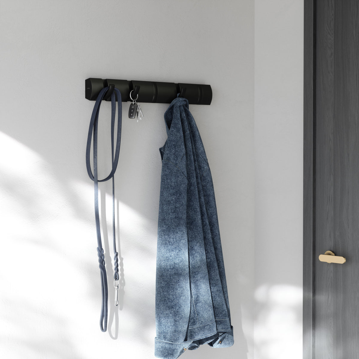 Wall Hooks | color: Black-Black | Hover