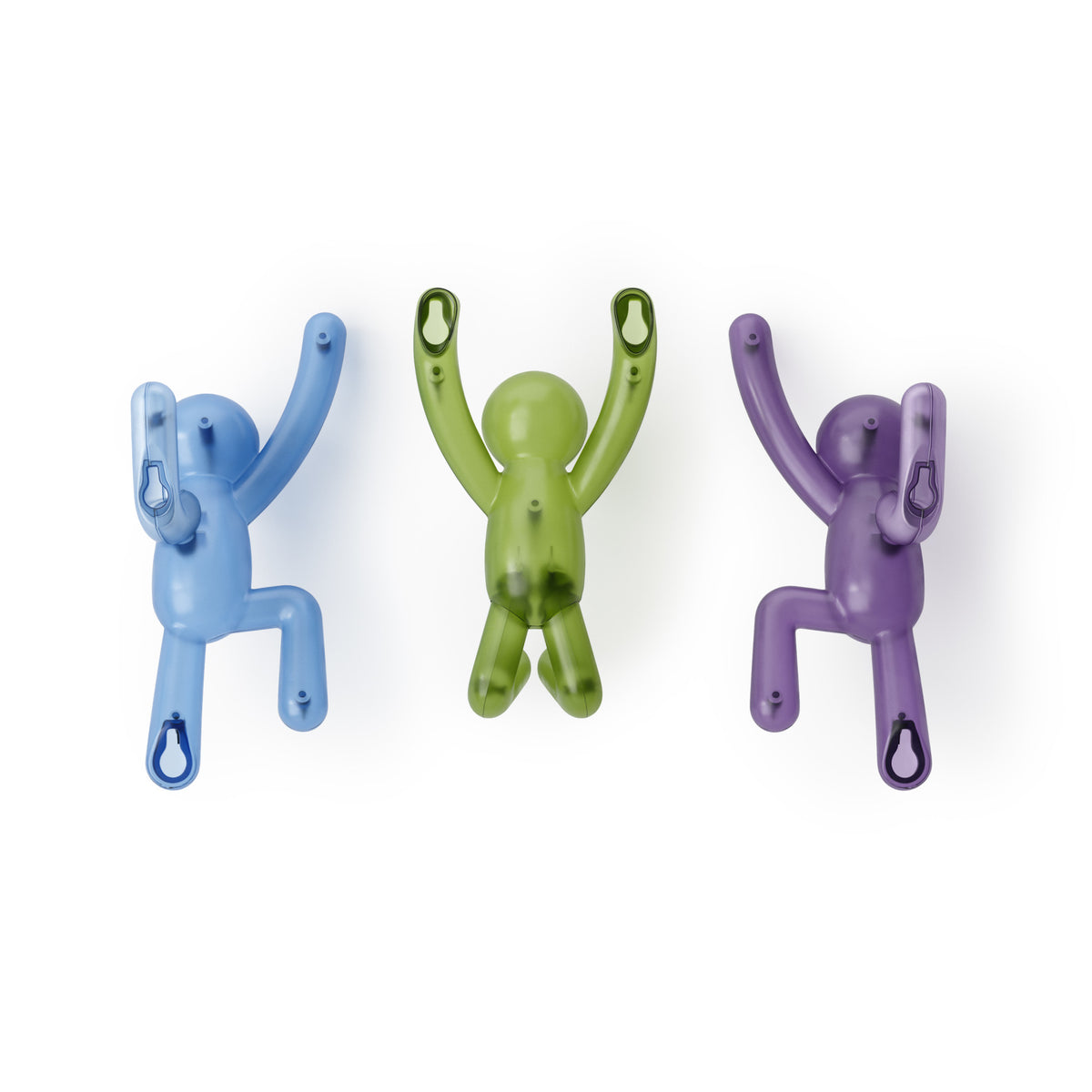 Crochets muraux Pinpoint, ensemble de 3