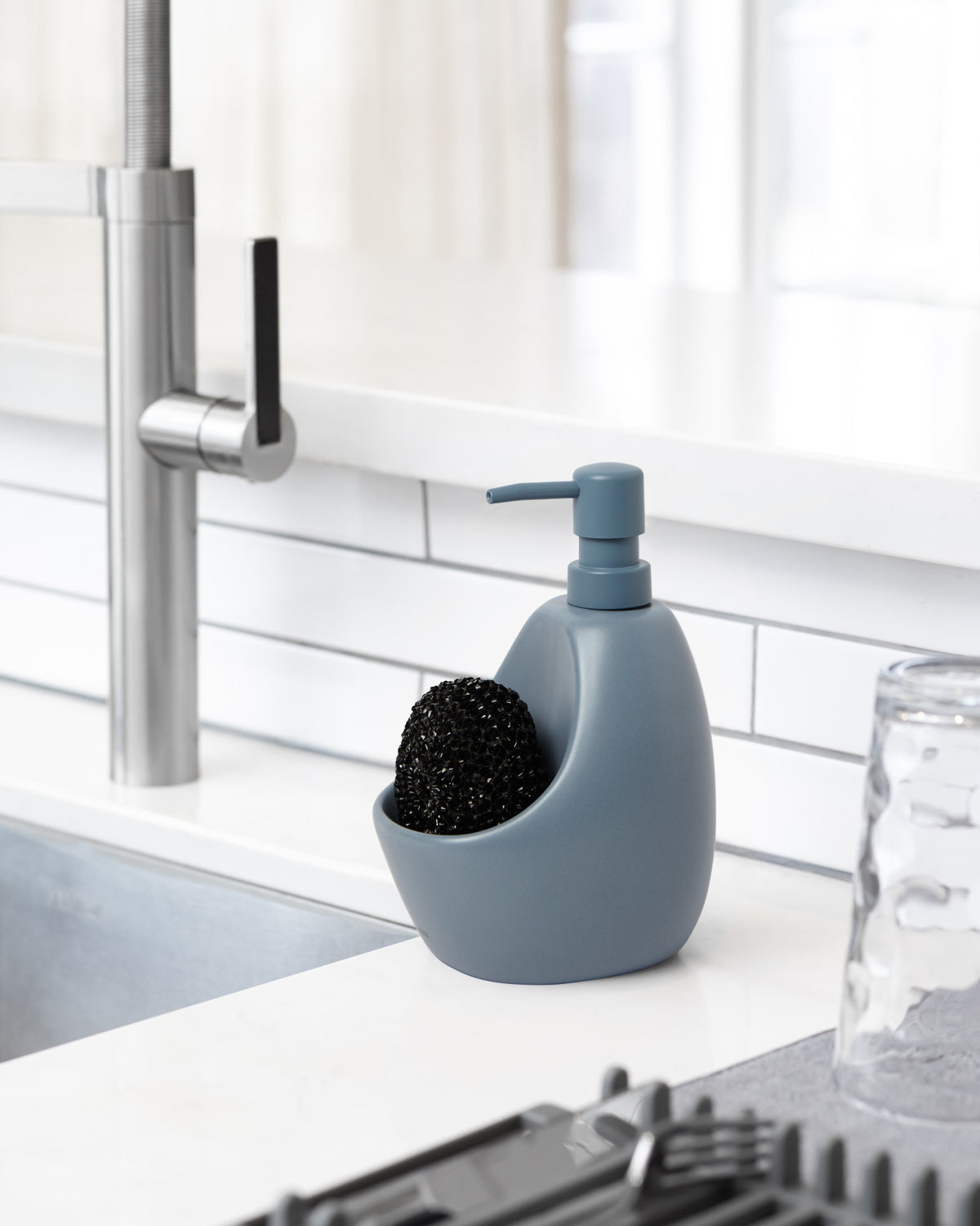 Soap Dispensers | color: Slate Blue