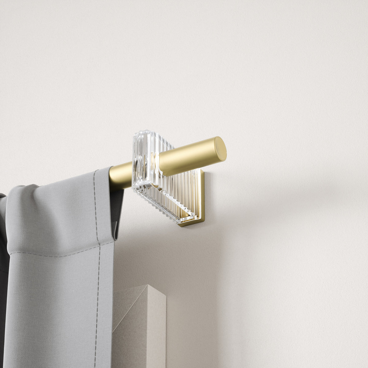 Flute Curtain Rod