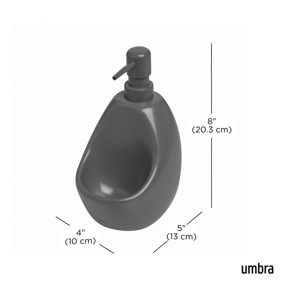Soap Dispensers | color: Charcoal