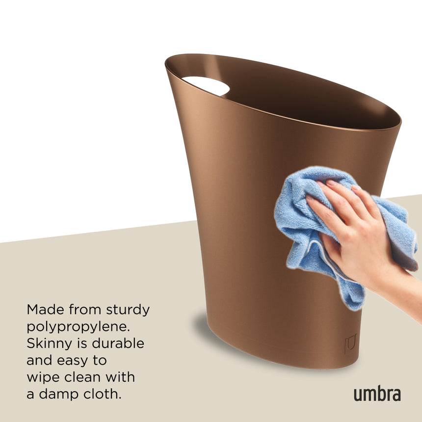 Bathroom Trash Cans | color: Bronze