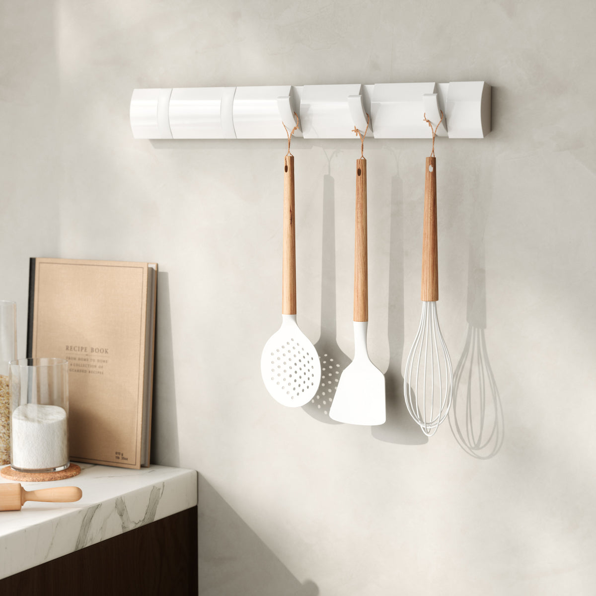 Wall Hooks | color: White-White
