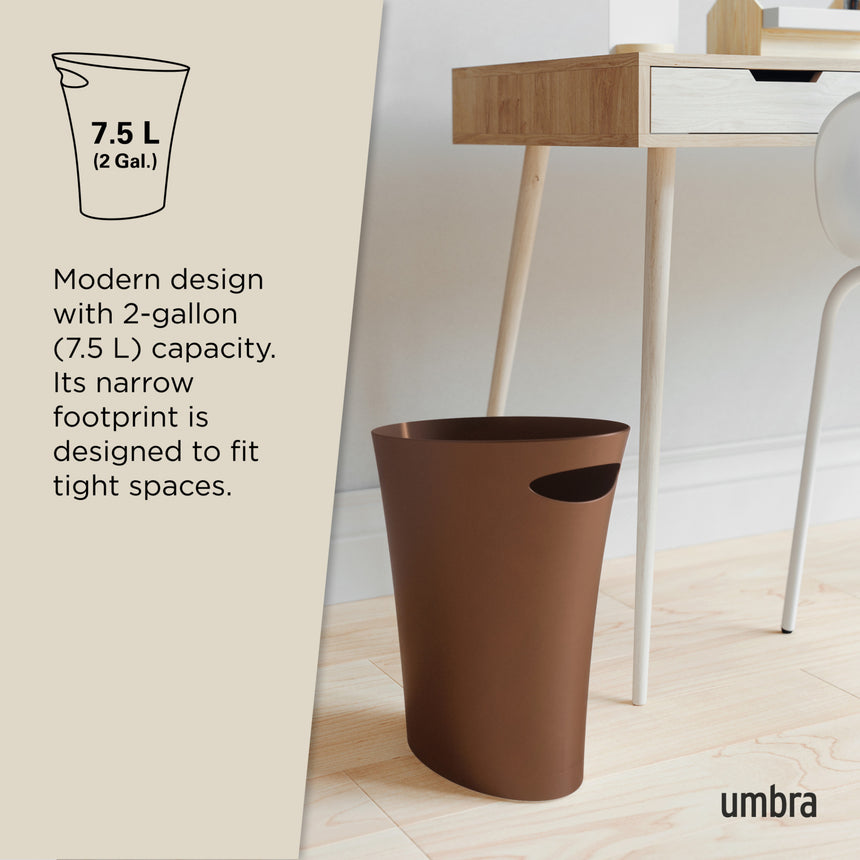 Bathroom Trash Cans | color: Bronze