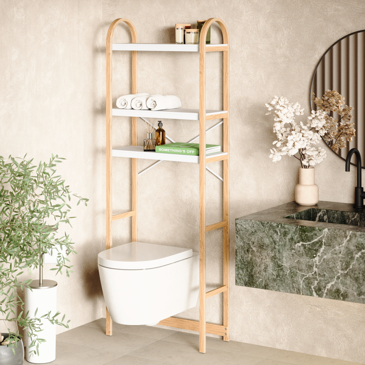Étagère au-dessus de la toilette Bellwood