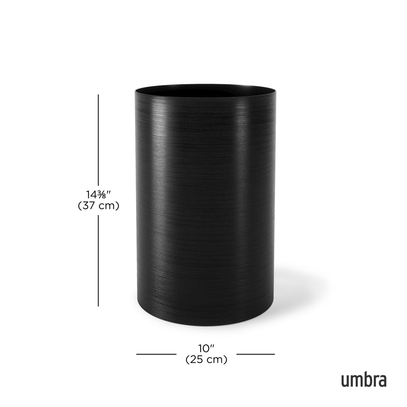 Bathroom Trash Cans | color: Black