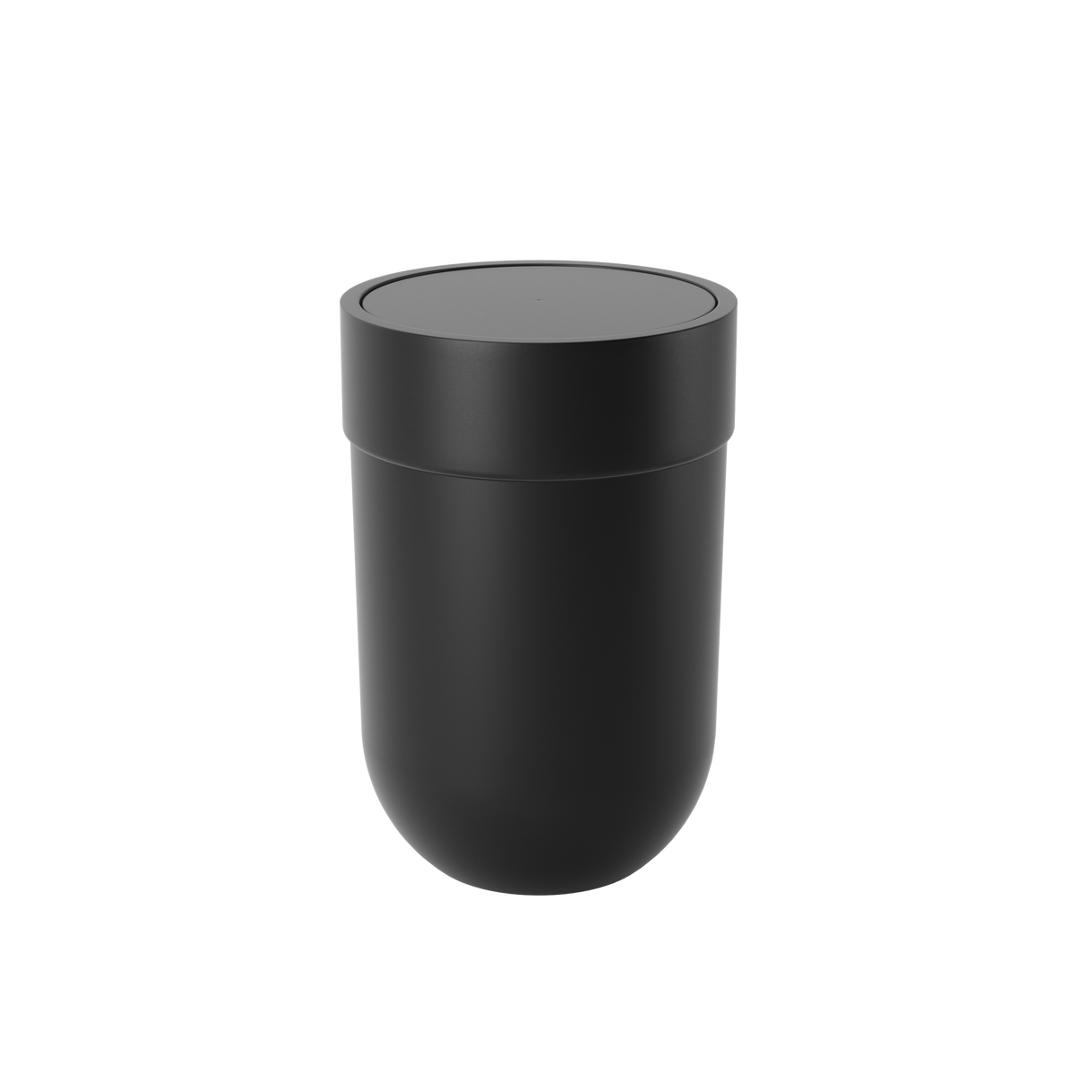 Bathroom Trash Cans | color: Black