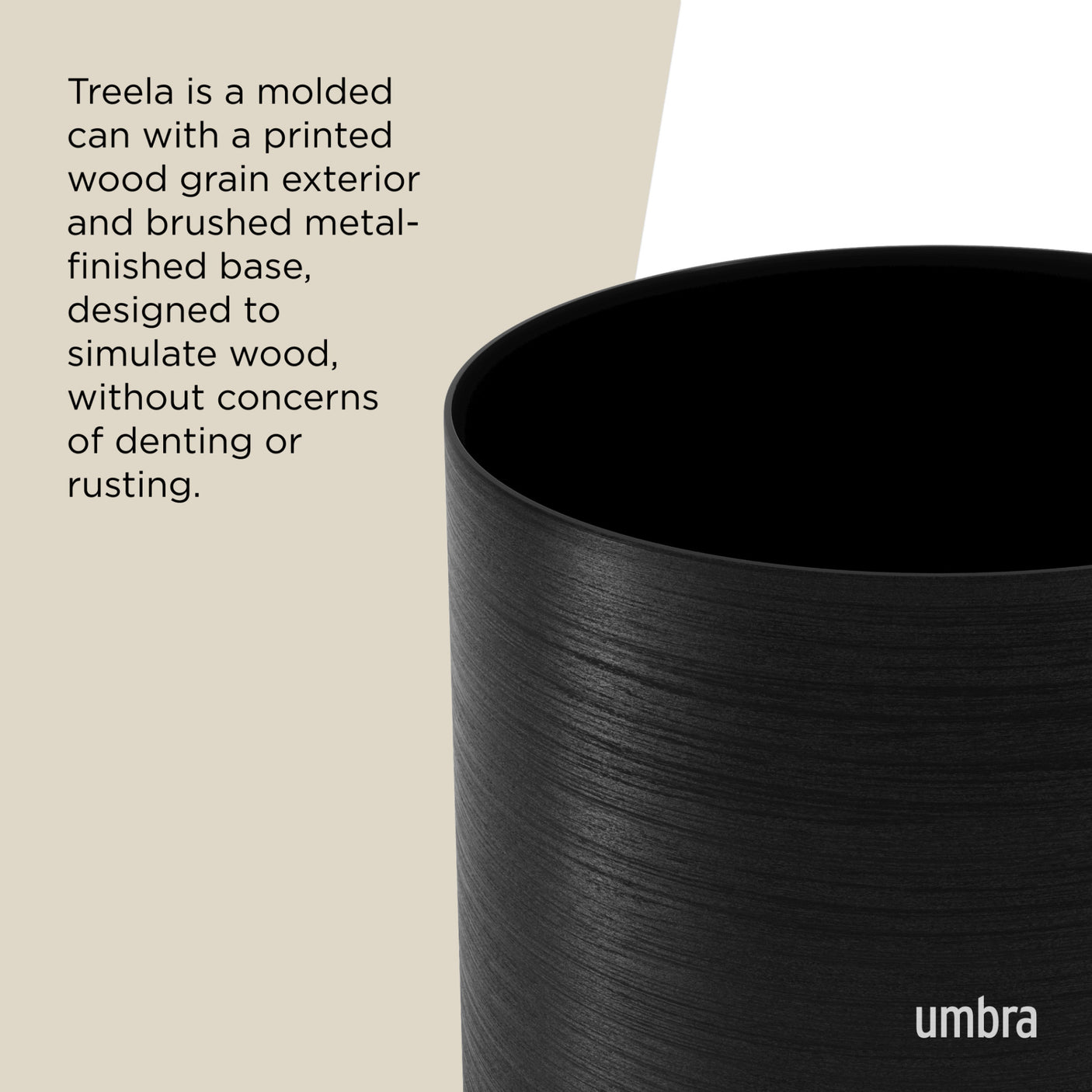 Bathroom Trash Cans | color: Black