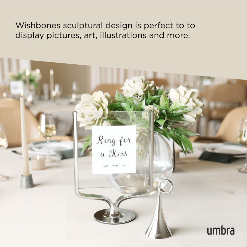 Tabletop Frames | color: Chrome