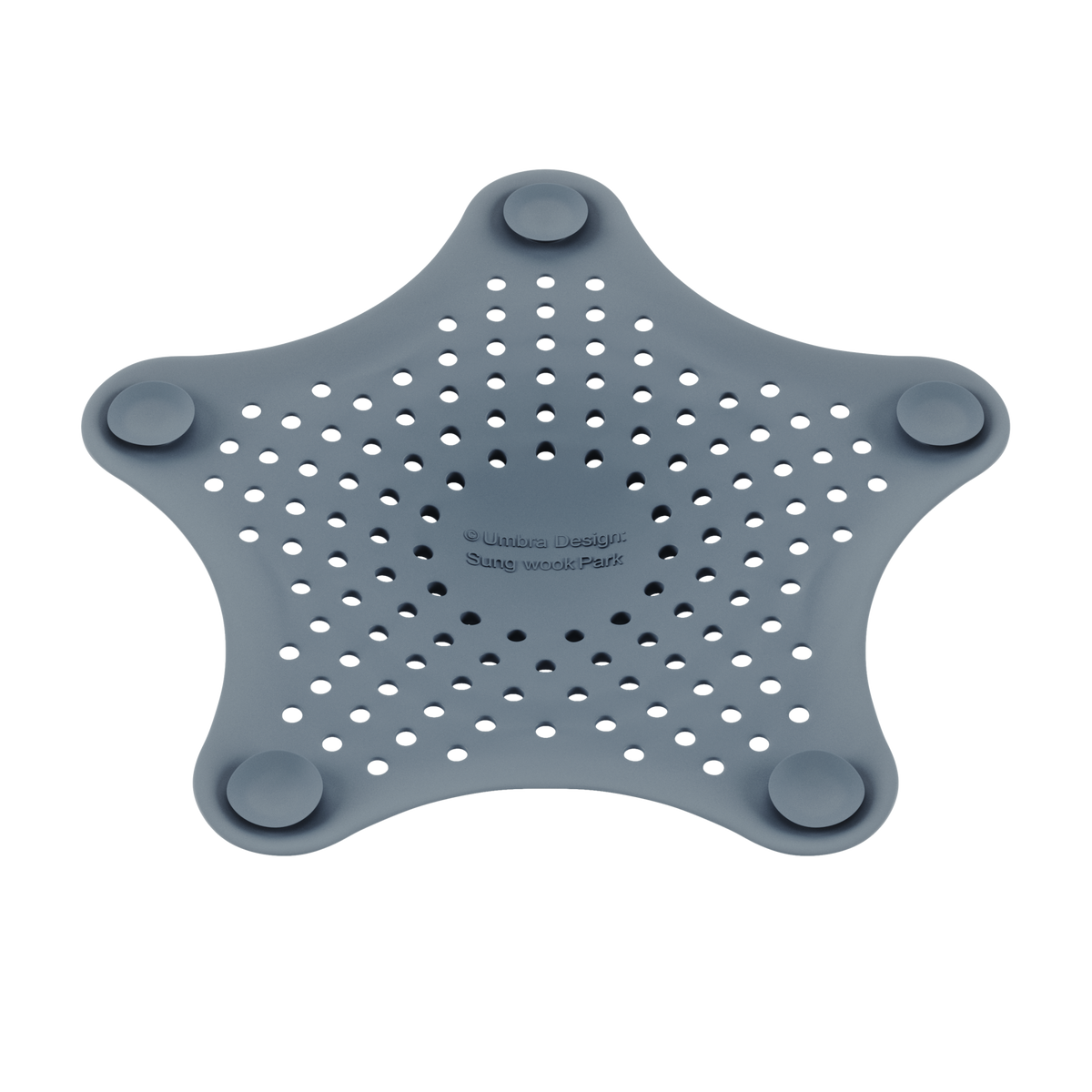 Drain Stop & Hair Catcher | color: Slate Blue