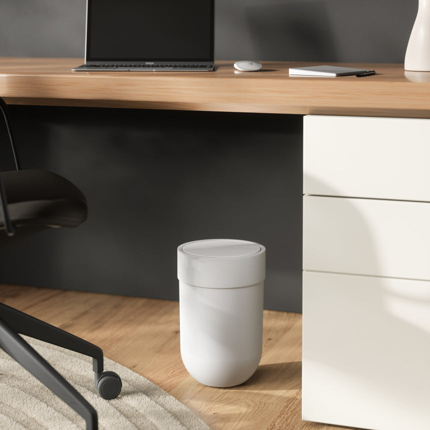 Bathroom Trash Cans | color: White | https://player.vimeo.com/video/115122756