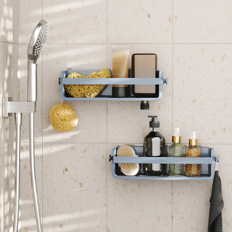 Shower Storage | color: Slate Blue | Hover