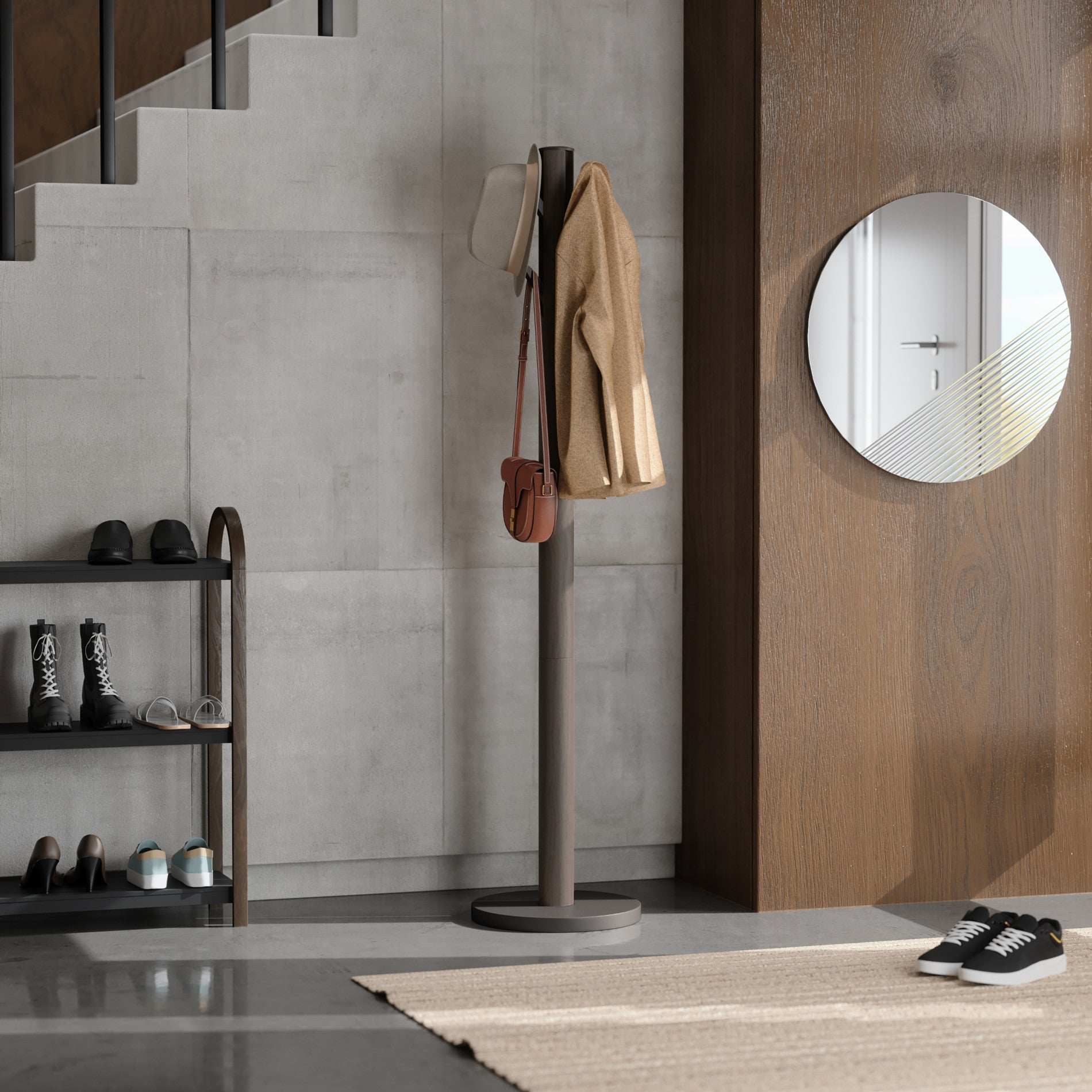 Modern Coat Rack Stand - Flapper by Umbra | Shop Now at Umbra CA