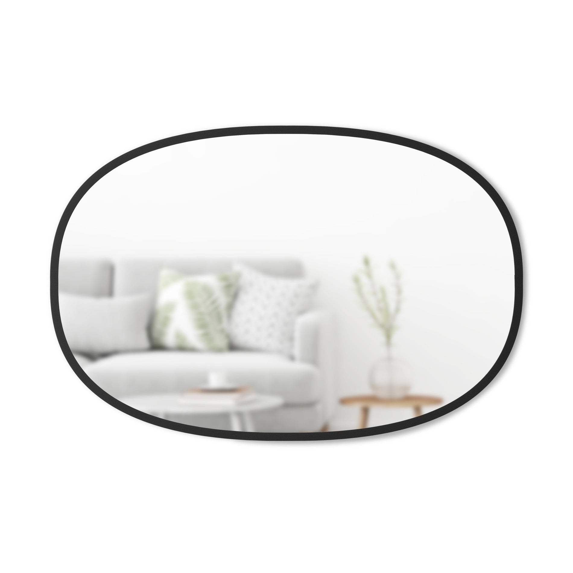 Hub Oval Mirror - Instantly Brighten Your Space with Hub | Umbra