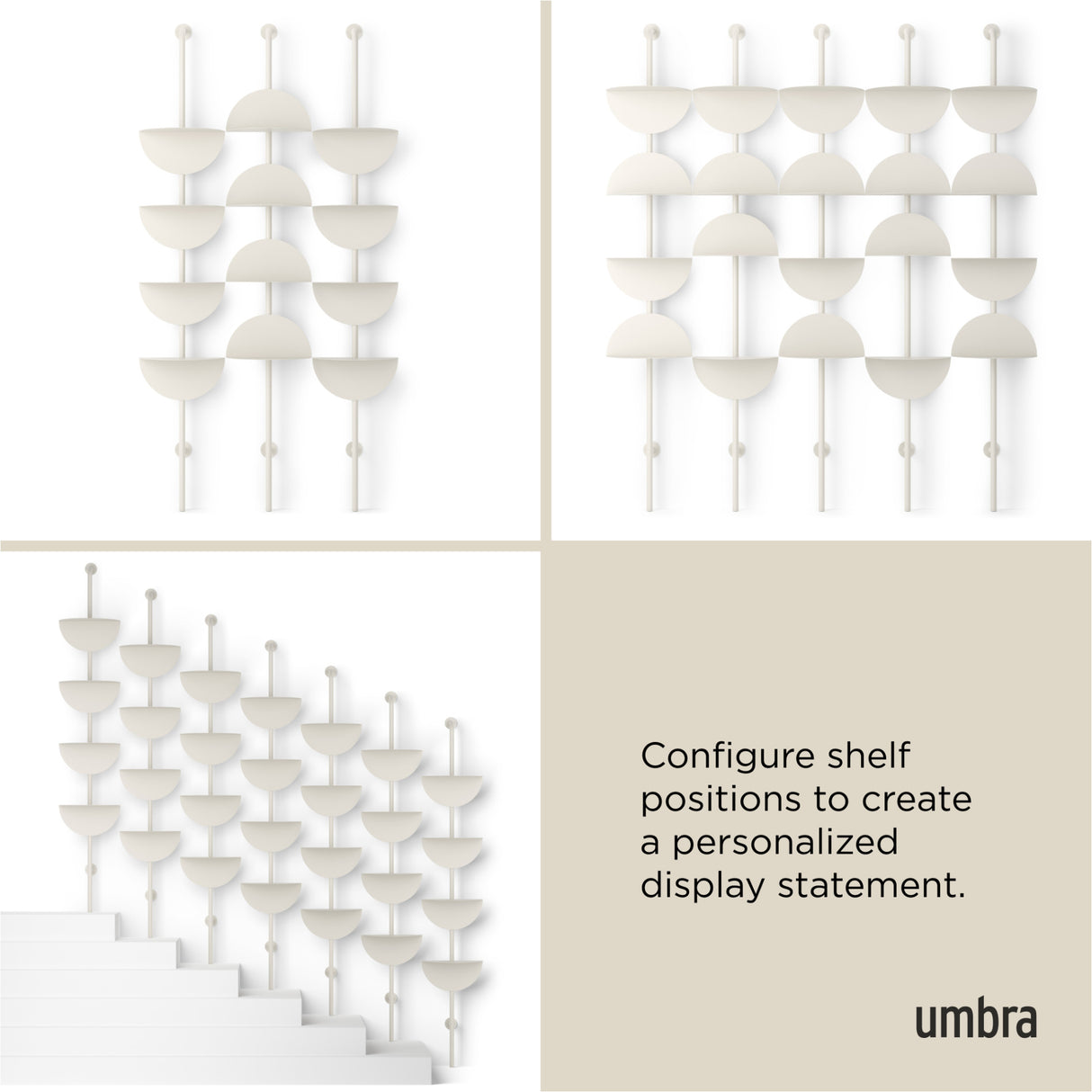 Solis Adjustable Standing Shelf – Umbra Canada
