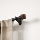 | color: Black-Walnut | size: 42-120" (107-305 cm) | diameter: 1" (2.5 cm)