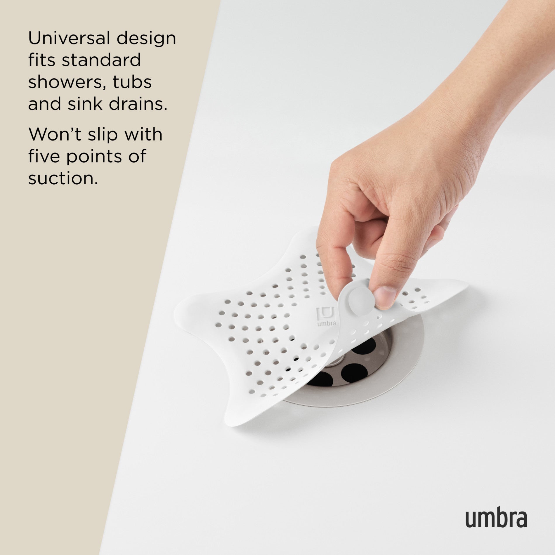 雨夜燕 法被 The 2nd Period Starfish Hair Catcher - Keep Your Drains Clean | Umbra Canada