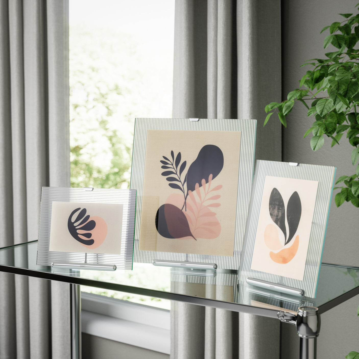 Tabletop Frames | color: Chrome | size: 5x7" (13-18 cm)