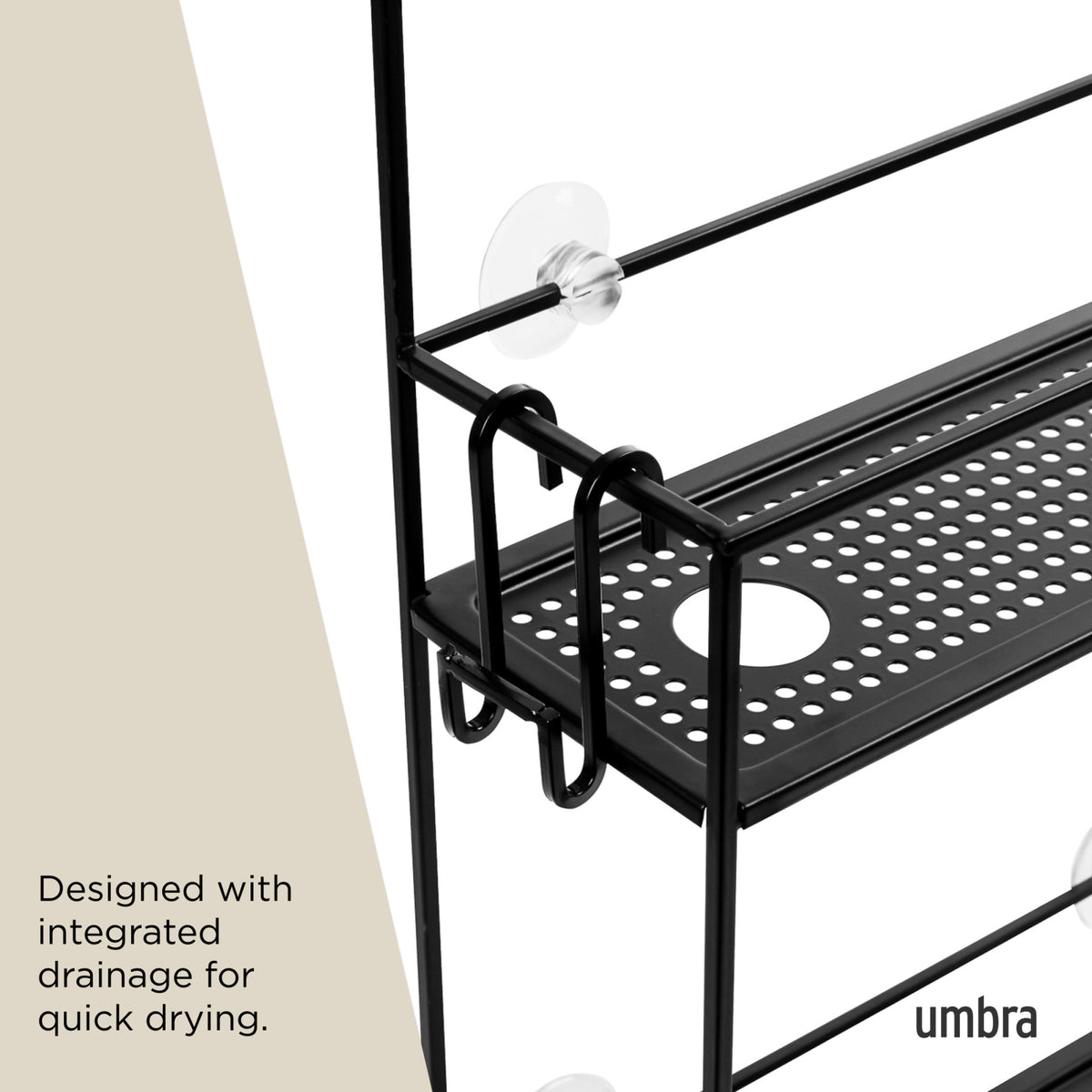 Shower Caddy | color: Black