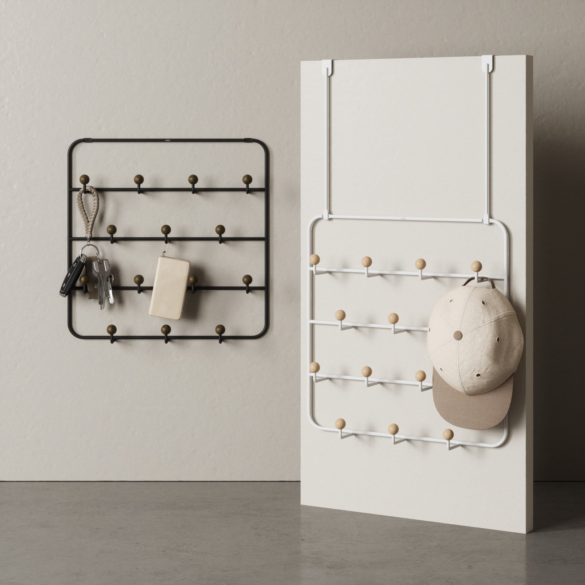 Estique Over The Door Organizer - Wall Hooks & Storage | Umbra Canada