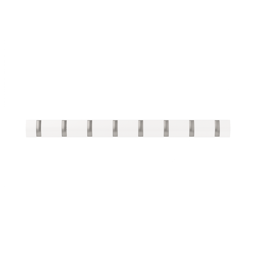 Wall Hooks | color: White-Nickel