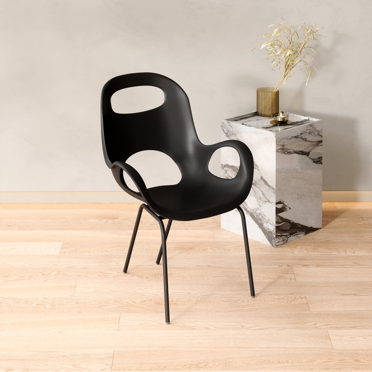 Chairs & Stools | color: Matte-Black | Hover