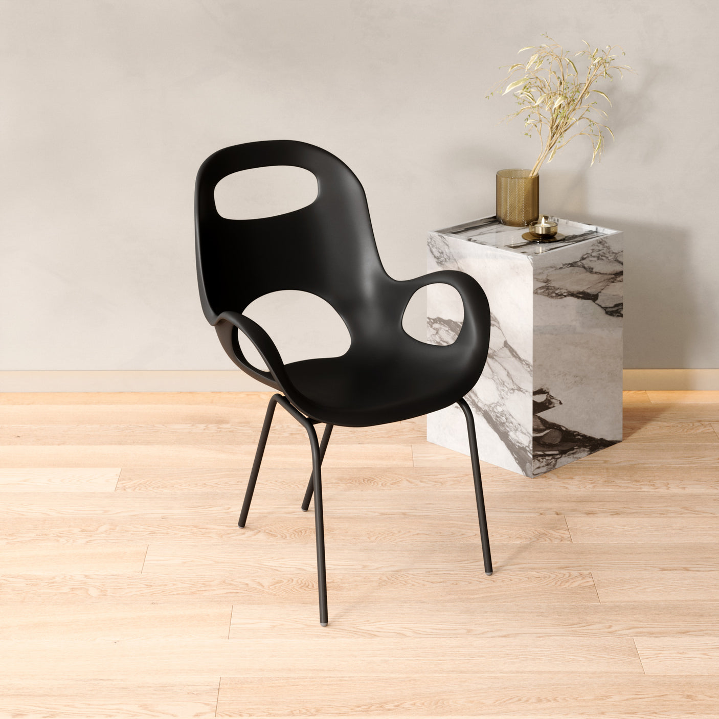 Chairs & Stools | color: Matte-Black | Hover