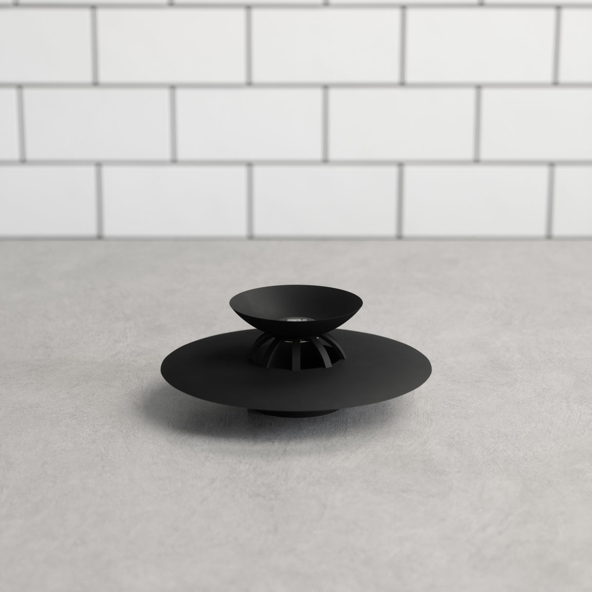 Drain Stop & Hair Catcher | color: Black