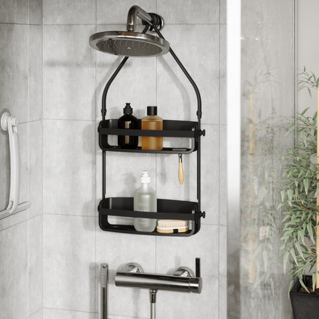 Shower Storage | color: Black | Hover