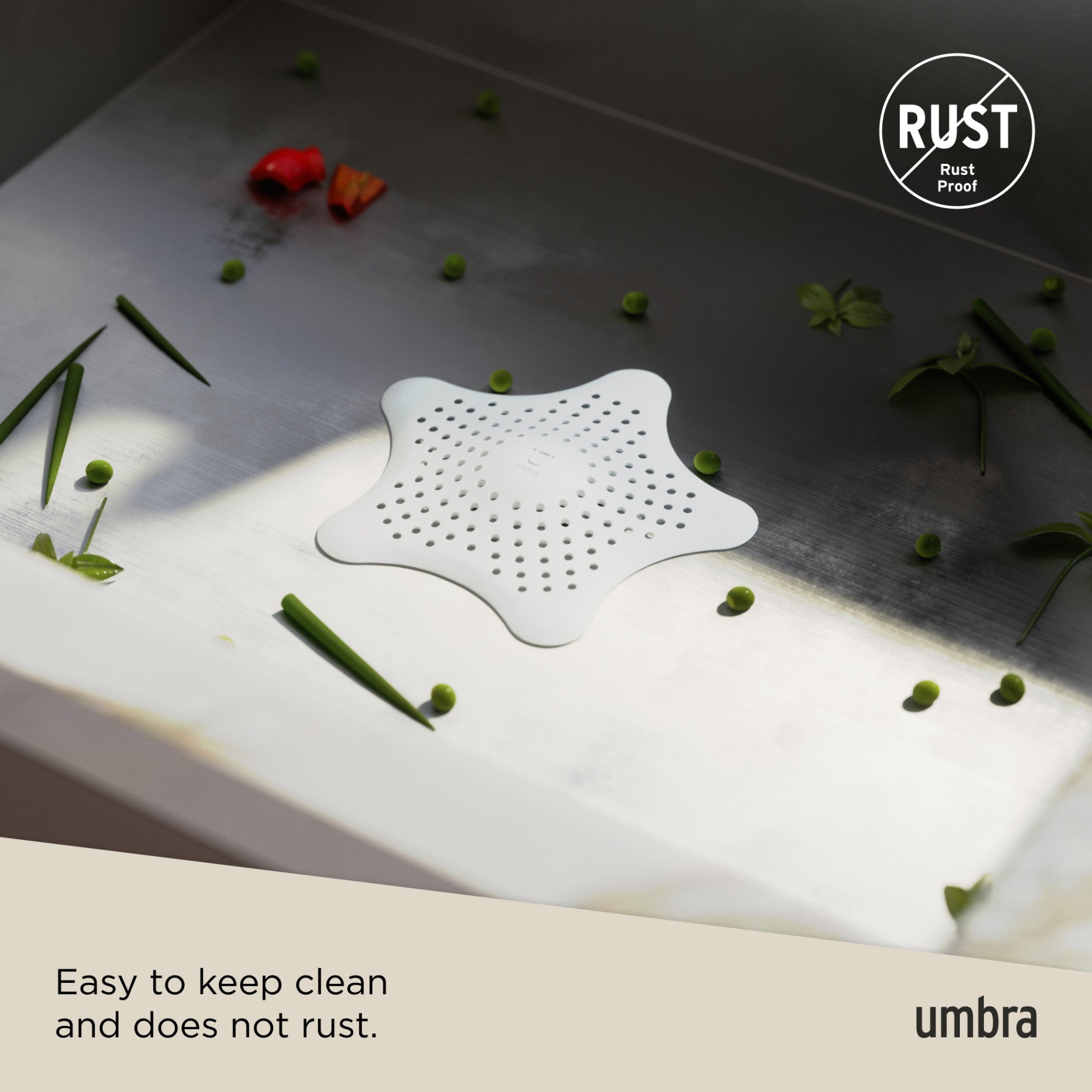 Starfish Hair Catcher - Keep Your Drains Clean | Umbra Canada