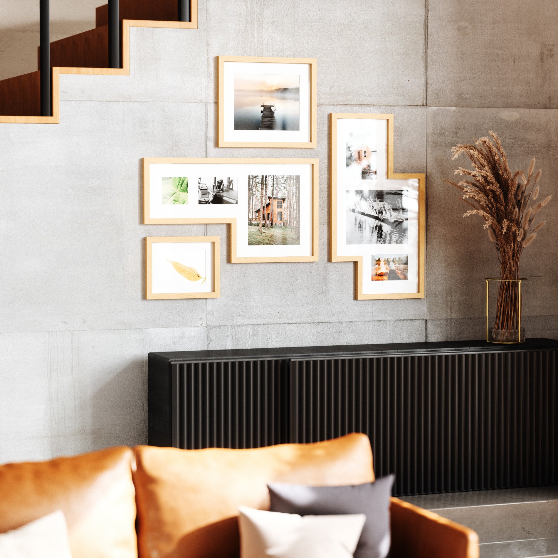 Mingle Gallery Photo Frame Set - Uniquely Shaped Frames | Umbra CA