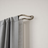 Double Curtain Rods | color: Eco-Friendly Finish Nickel | size: 42-120" (107-305 cm) | diameter: 3/4" (1.9 cm) | Hover