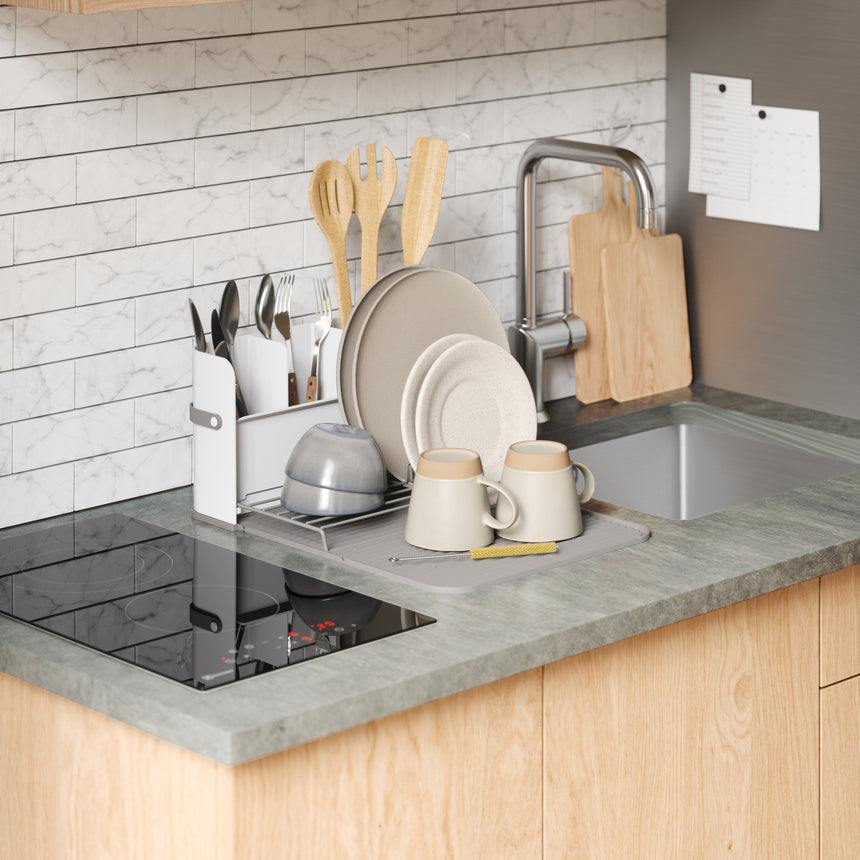 Sling Dishrack Portable Dish Drying Rack and Mat Umbra Canada