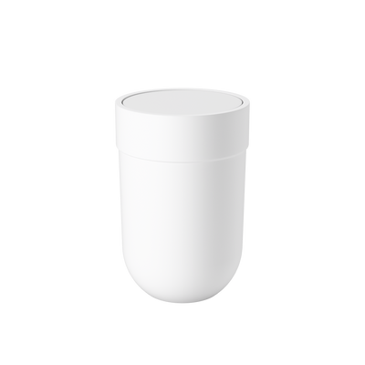 Bathroom Trash Cans | color: White