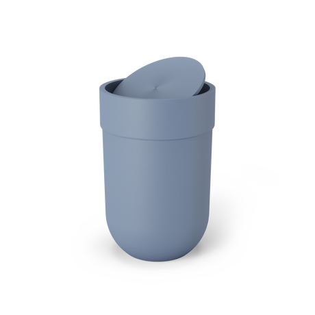 Bathroom Trash Cans | color: Slate Blue