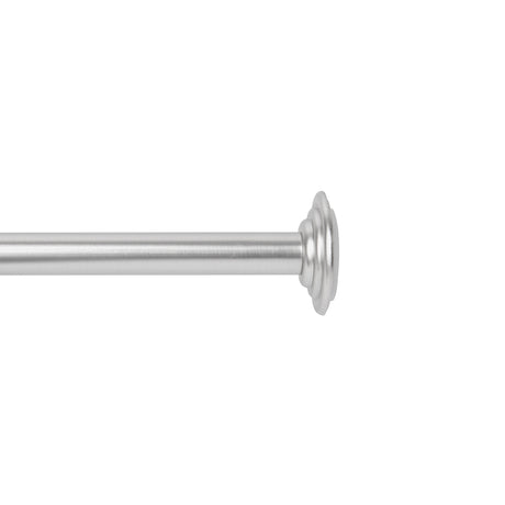 Tension Rods | color: Nickel | size: 24-36" (61-91 cm) | diameter: 1/2" (1.2 cm)
