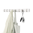 Wall Hooks | color: White-Nickel
