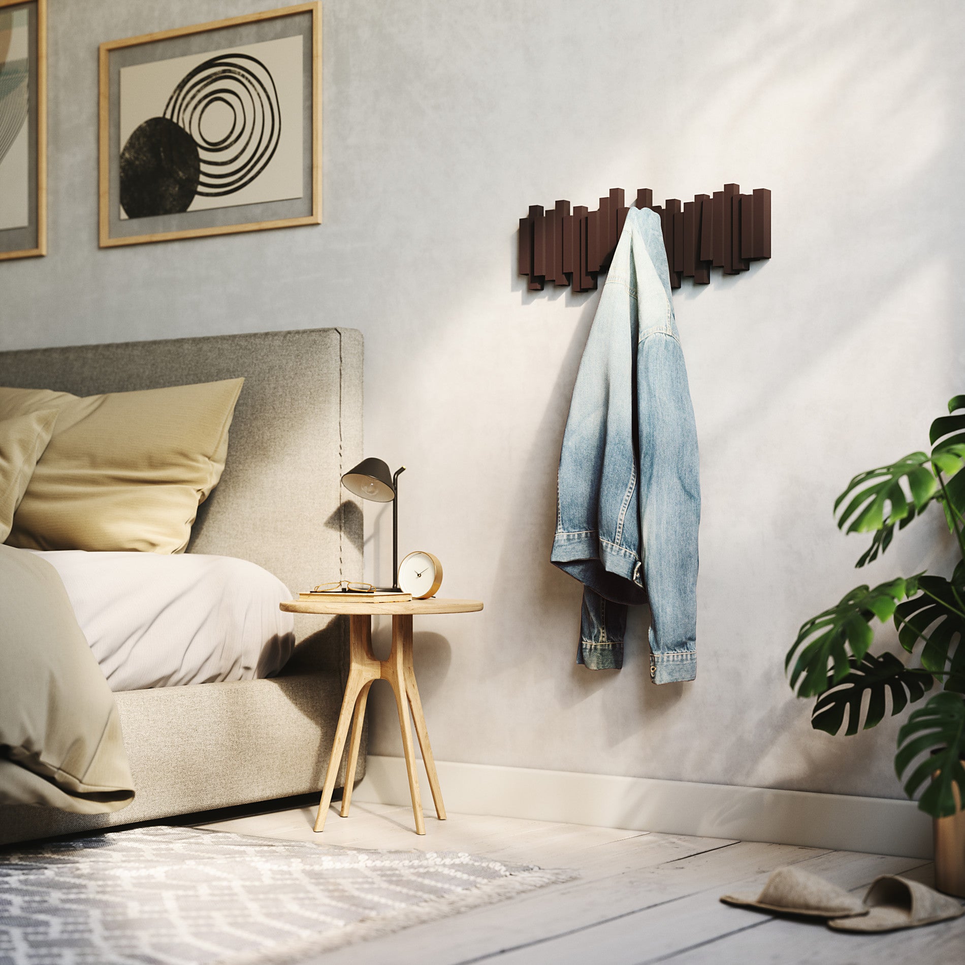 Wall Mounted Coat Rack & Decorative Wall Hooks | Umbra Canada