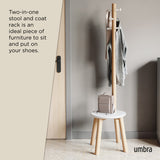 Coat Racks & Valets | color: White-Natural