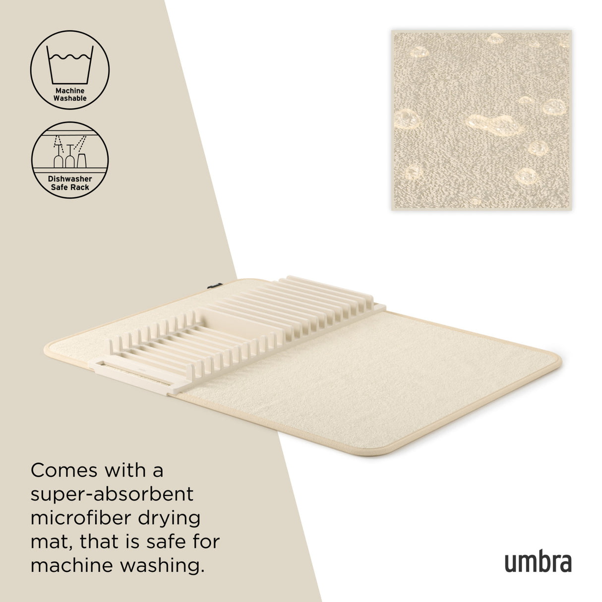 Dish Mats | color: Linen