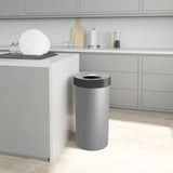 Kitchen Trash Cans | color: Grey-Nickel