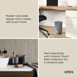Bathroom Trash Cans | color: Slate Blue