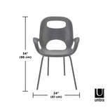 Chairs & Stools | color: Charcoal