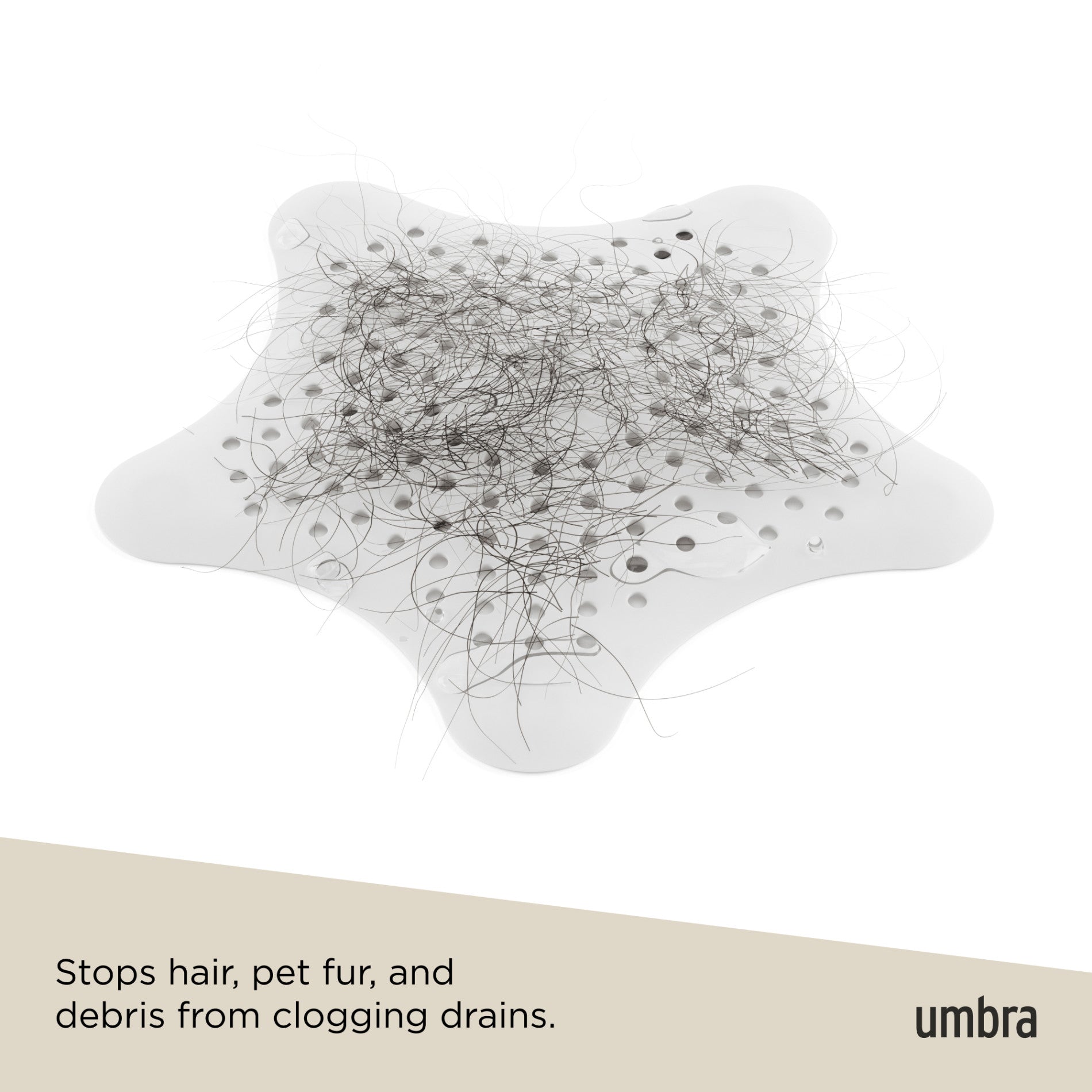 雨夜燕 法被 The 2nd Period Starfish Hair Catcher - Keep Your Drains Clean | Umbra Canada